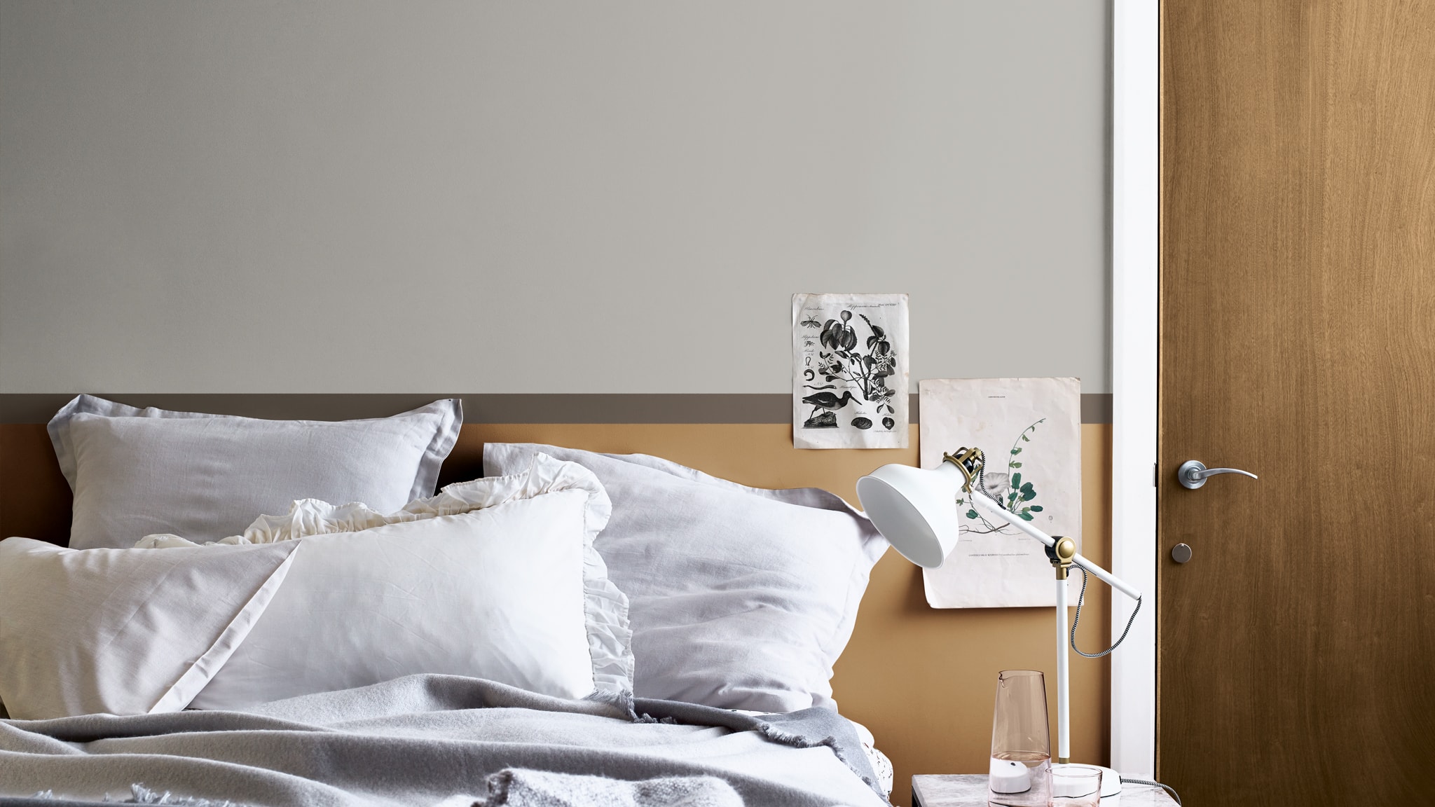 A calming bedroom Deco-Paints-Colour-Futures-Colour-of-the-Year-2019-A-place-to-dream-Bedroom-Inspiration-52