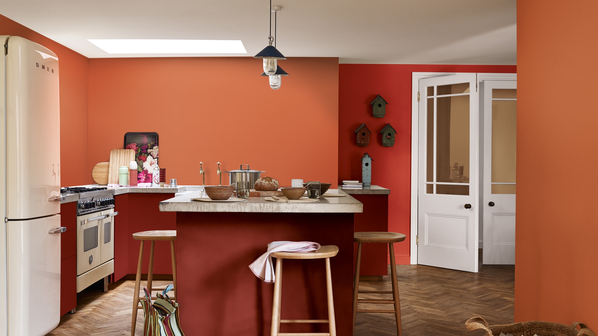 Palette for a cozy kitchen Deco-Paints-Colour-Futures-Colour-of-the-Year-2019-A-place-to-love-Kitchen-Inspiration-48