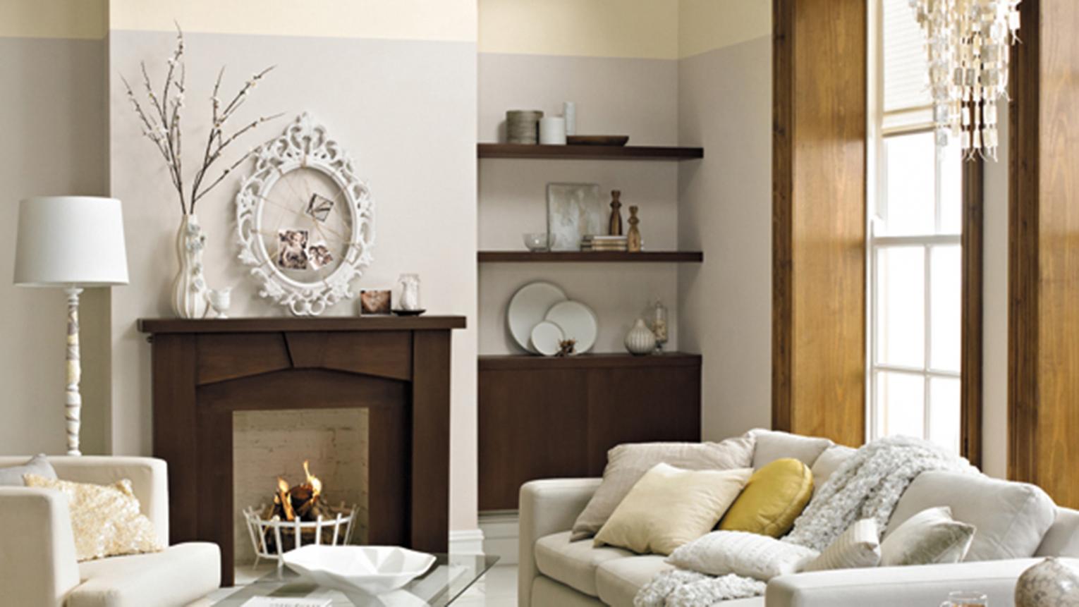 Embrace a simple scheme with cool neutrals Interior and